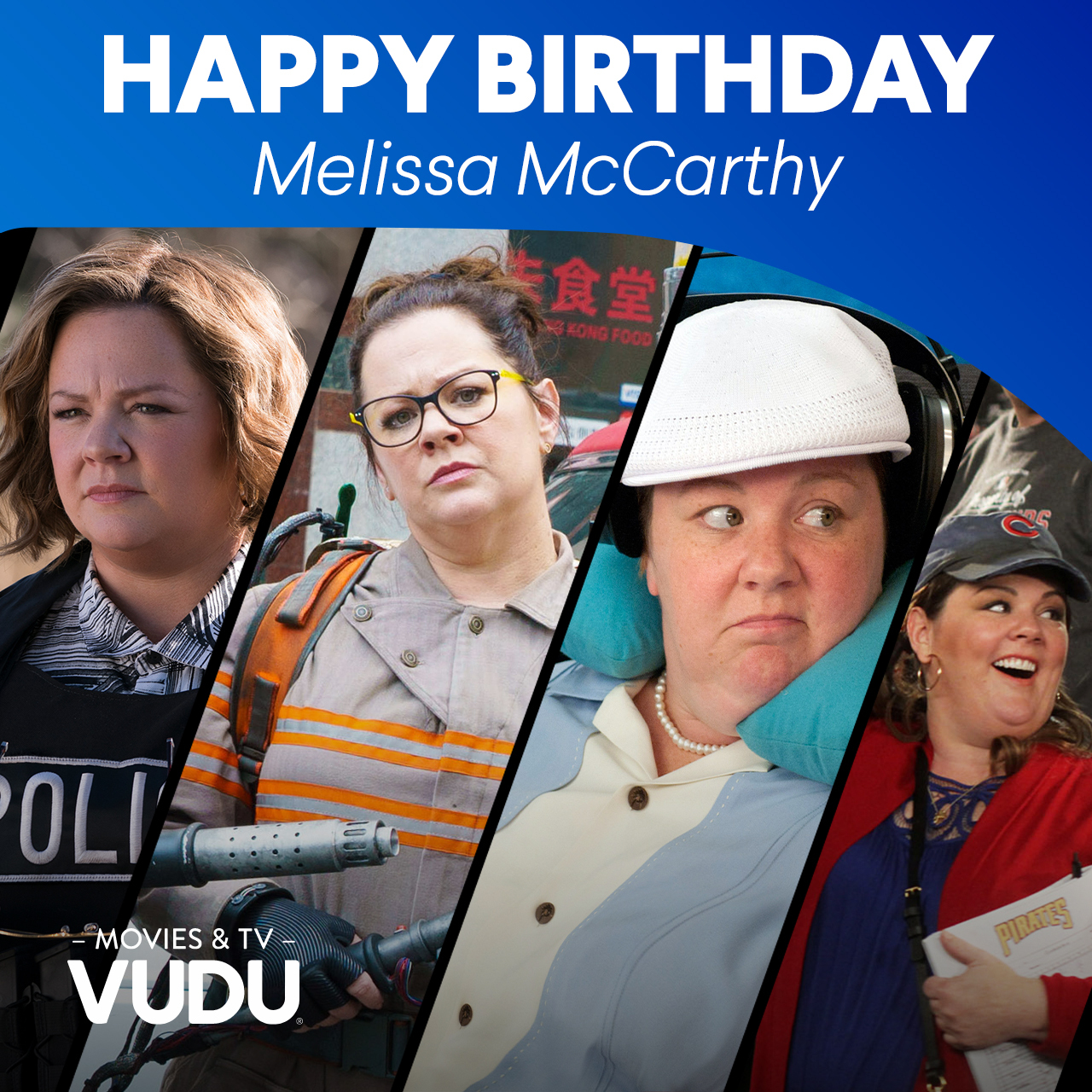 Happy Birthday to one of the greats, Melissa McCarthy! Which of her characters has been your favorite? 
