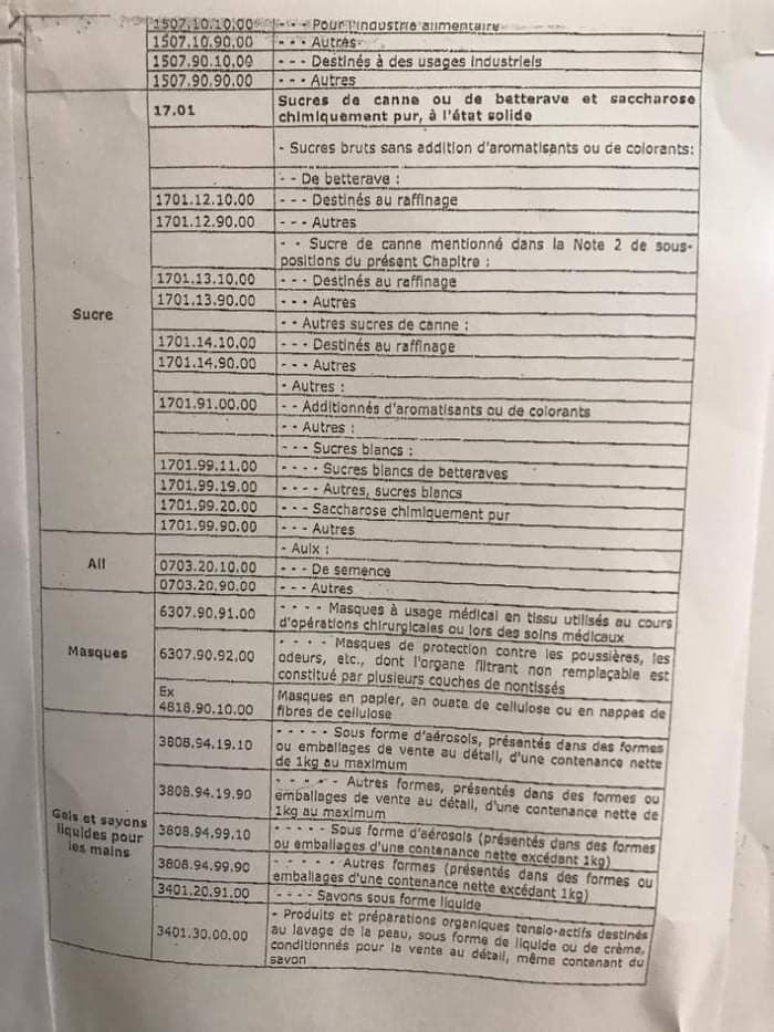 TransitaireALG's tweet image. Cette nouvelle liste comprend 55 positions et sous positions tarifaires des douanes. bit.ly/3hwat2P