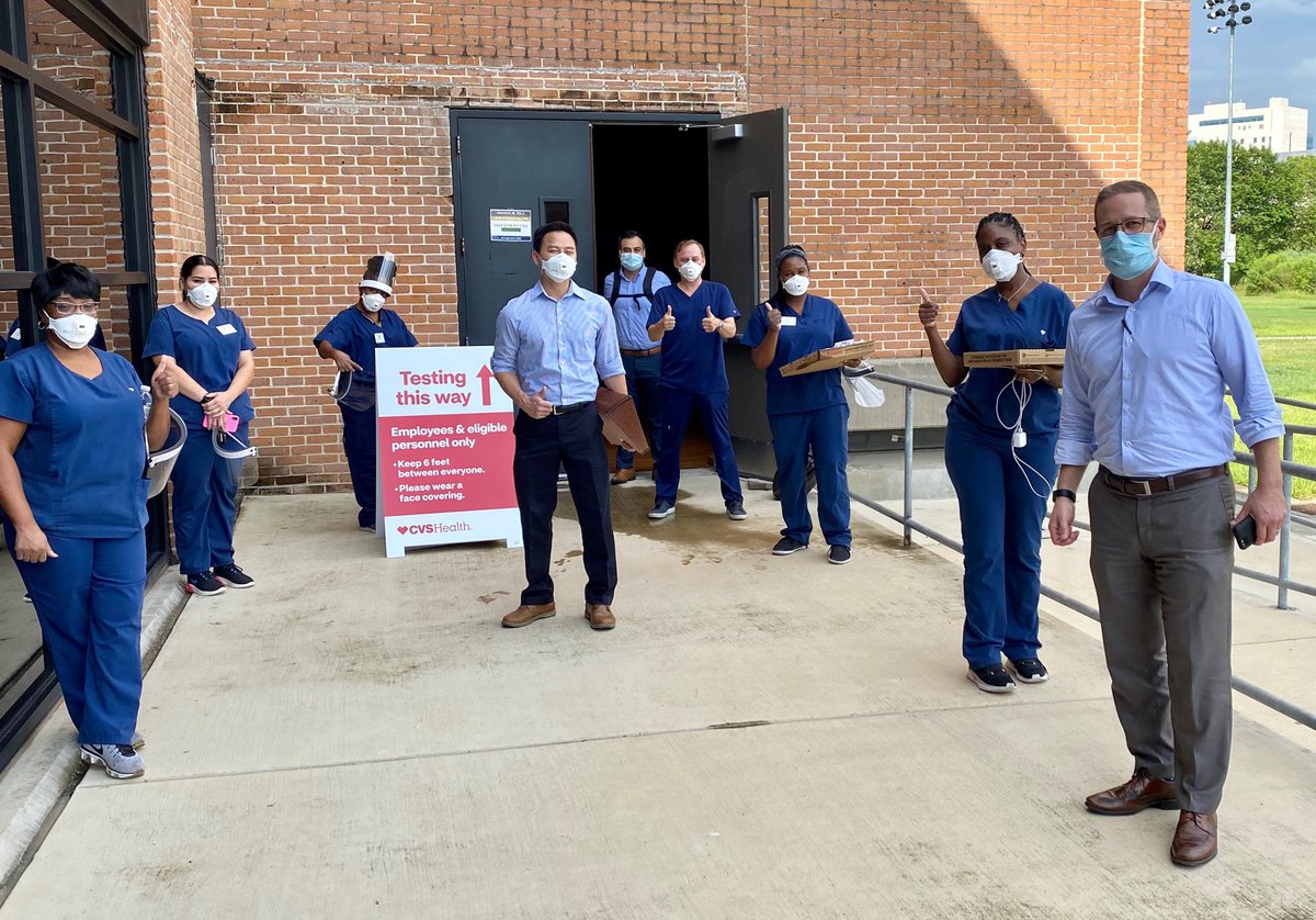 Proud of our team’s work at Rice University.  Their efforts supported testing of staff and students to ensure a safe start to the school year.  I’m very lucky to work with such a great team of professionals focused on our purpose of helping people on their path to better health!!