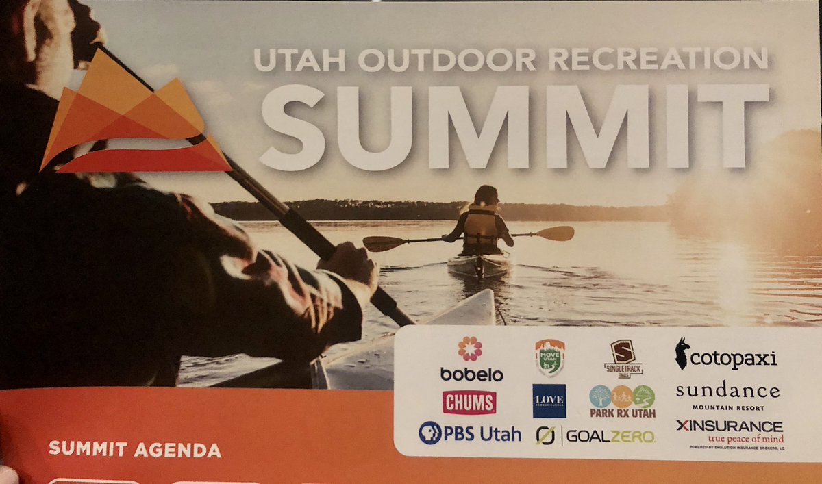 KoriAnnEdwards's tweet photo. Shout out to the amazing Utah Outdoor Recreation team for an amazing in-person/virtual hybrid Utah Outdoor Recreation Summit. Executed flawlessly! The campfire sessions were my favorite as well the recognition of our amazing GOED Executive Director, Val Hale. @BusinessUtah https://t.co/zha9OutAGl