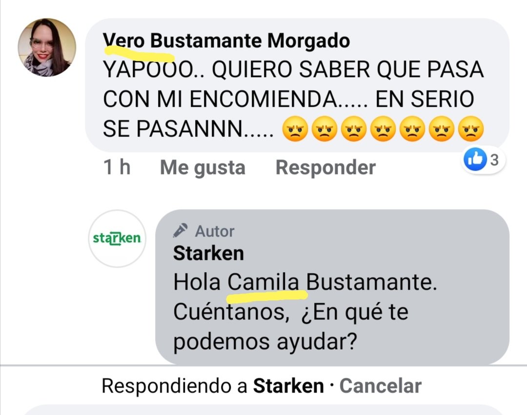 verito_bm's tweet photo. @StarkenCL no sabía que me había cambiado el nombre...tan perdido que están.. Igual que mi encomienda.. 😐😂 https://t.co/GoLrK3ueLu