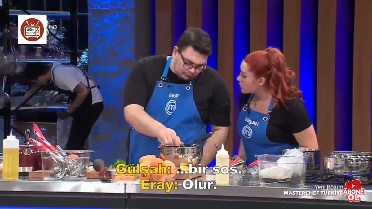 Eray bi tek Gülşaha olur tamam diyor diğerlerine yardırıyor lafları 👨‍🍳❤👩‍🍳