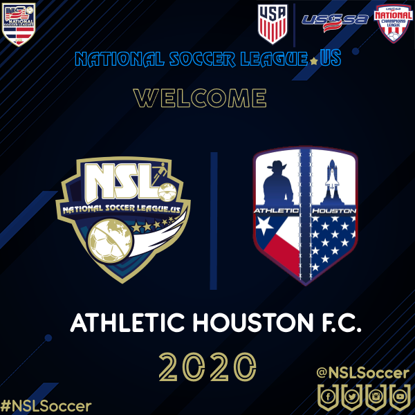 NSL_US's tweet photo. NSL News

National Soccer League US

Miami Aug 26 2020

The National Soccer League US Announces Houston-Texas based City Club, Athletic Houston FC, as an new member of NSL Premier Division for the 2020-2021 Season

@NSLSoccerLeague
@NSLSoccer
@NSLPremier
@NSLTX
@AthleticHtx
#NSL https://t.co/MBHk6ur0Yq