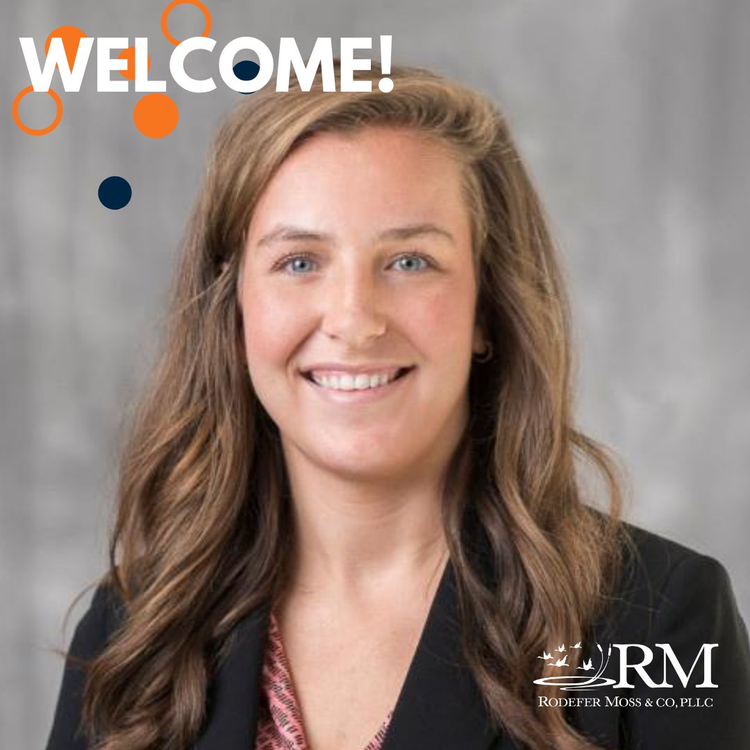 rodefermoss's tweet photo. It's with great pleasure that we welcome Gretchen Sevin, Tax Senior, to the Knoxville team! Gretchen is a Samford University graduate and a UNC Tarheel fan! Welcome, Gretchen! We're proud to have you on our team!
#RodeferMossRocks #CPAs #CoolPeopleAccounting https://t.co/9pQic8Di9z
