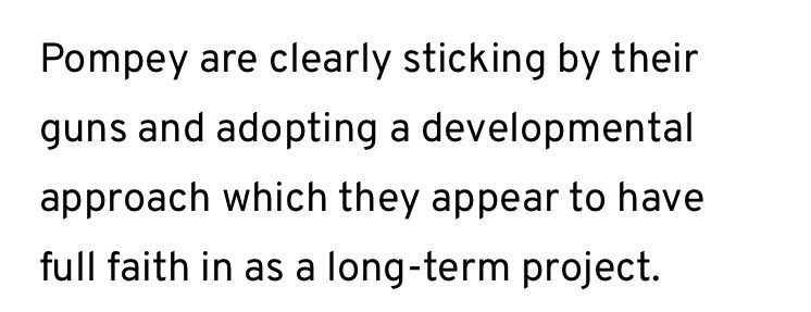POMPEYBENNY's tweet photo. But still haven’t invested in or improved the Academy category status....
The club clearly thinks we’re all thick as pig shit.
#bricks #bullshit #cheapasfuck #Pompey https://t.co/QoPKEKo8nw