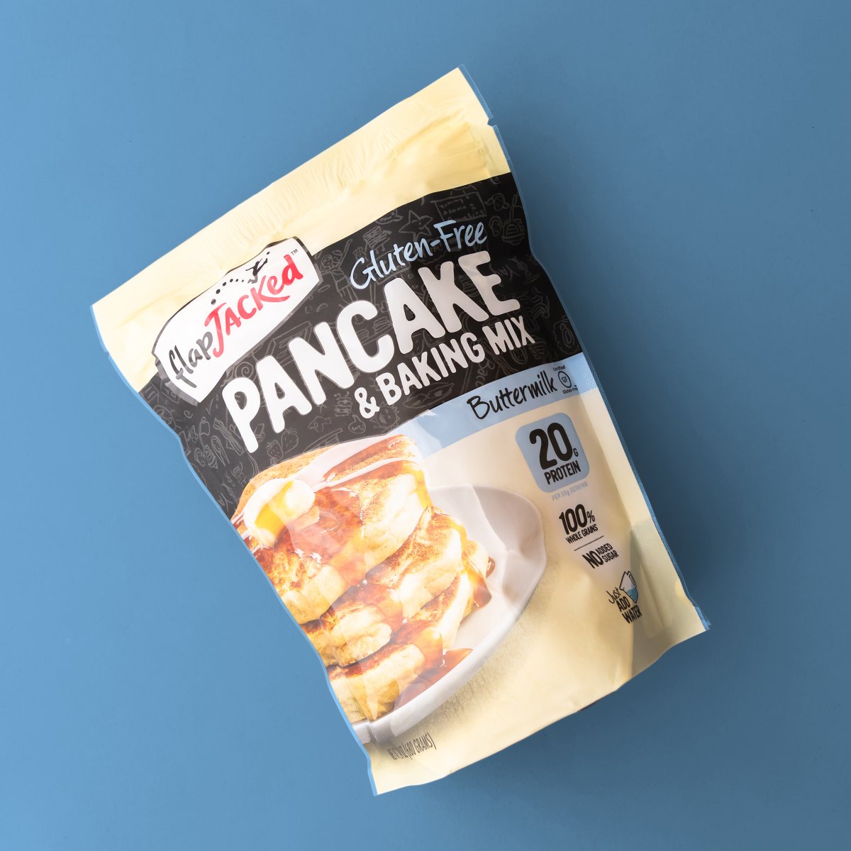Breakfast for dinner tonight? Nothing stacks up to a plate of #protein #pancakes! Maybe add some Bacon! 🥓 😏

Try our Gluten Free Protein Pancake Mix!
flapjacked.com/buttermilk-gf

#flapjacked #breakfast #highprotein #lowcarb  IG Photo Cred: @knifetoforkinmeatyou