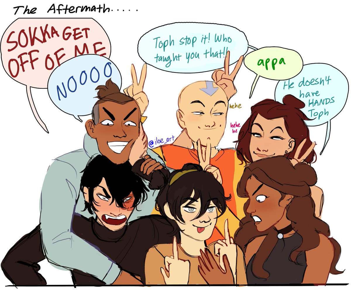 iloe_art's tweet photo. twitter -_-
#atla #avatar #AvatarTheLastAirbender #aang #zuko #toph #katara #sokka #suki https://t.co/McUkeYcsDU