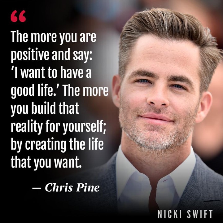 Happy 40th birthday to Chris Pine!  