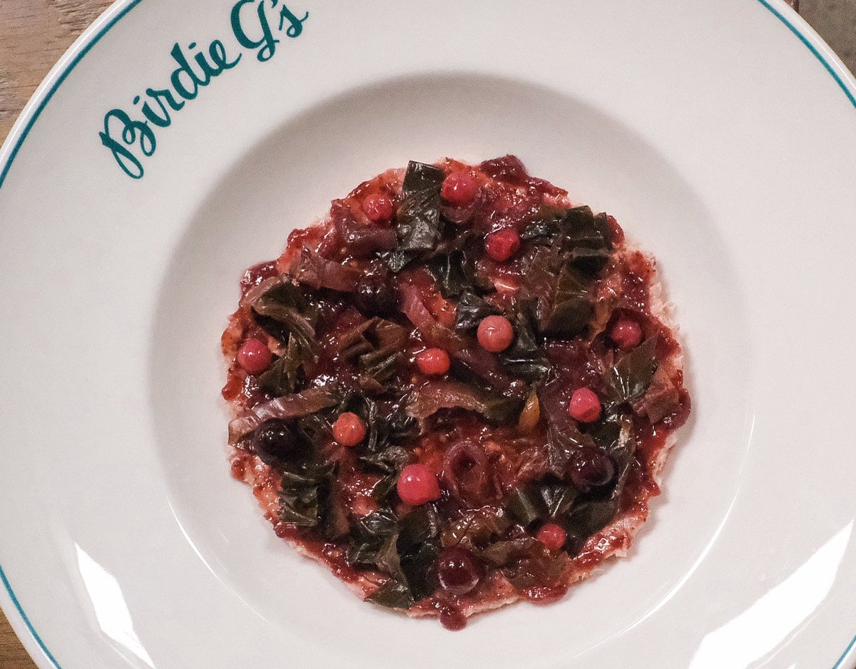 Today's the day! We're now open for the happiest hour of all the Happy Hours from 5-6 p.m. 💫 🎉 🌈 Pull up a chair on our spacious patio and nosh on the latest and greatest creations from our talented team 😍 Find our full Happy Hour menu here: birdiegsla.com/menus/