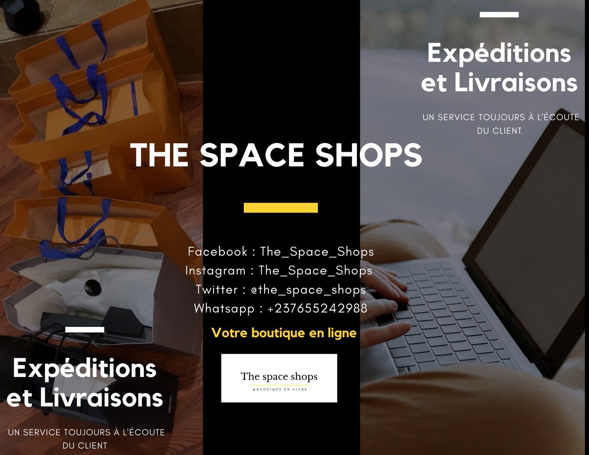 Hello les Amis! Vous connaissez <a href="/The_Space_shops/">The Space Shops 🛒</a> ??? 😍 Pour des articles de qualité, je vous recommande de leur faire confiance ❤️

N’oubliez pas de follow le compte.
Rt apprécies 🙏🏾