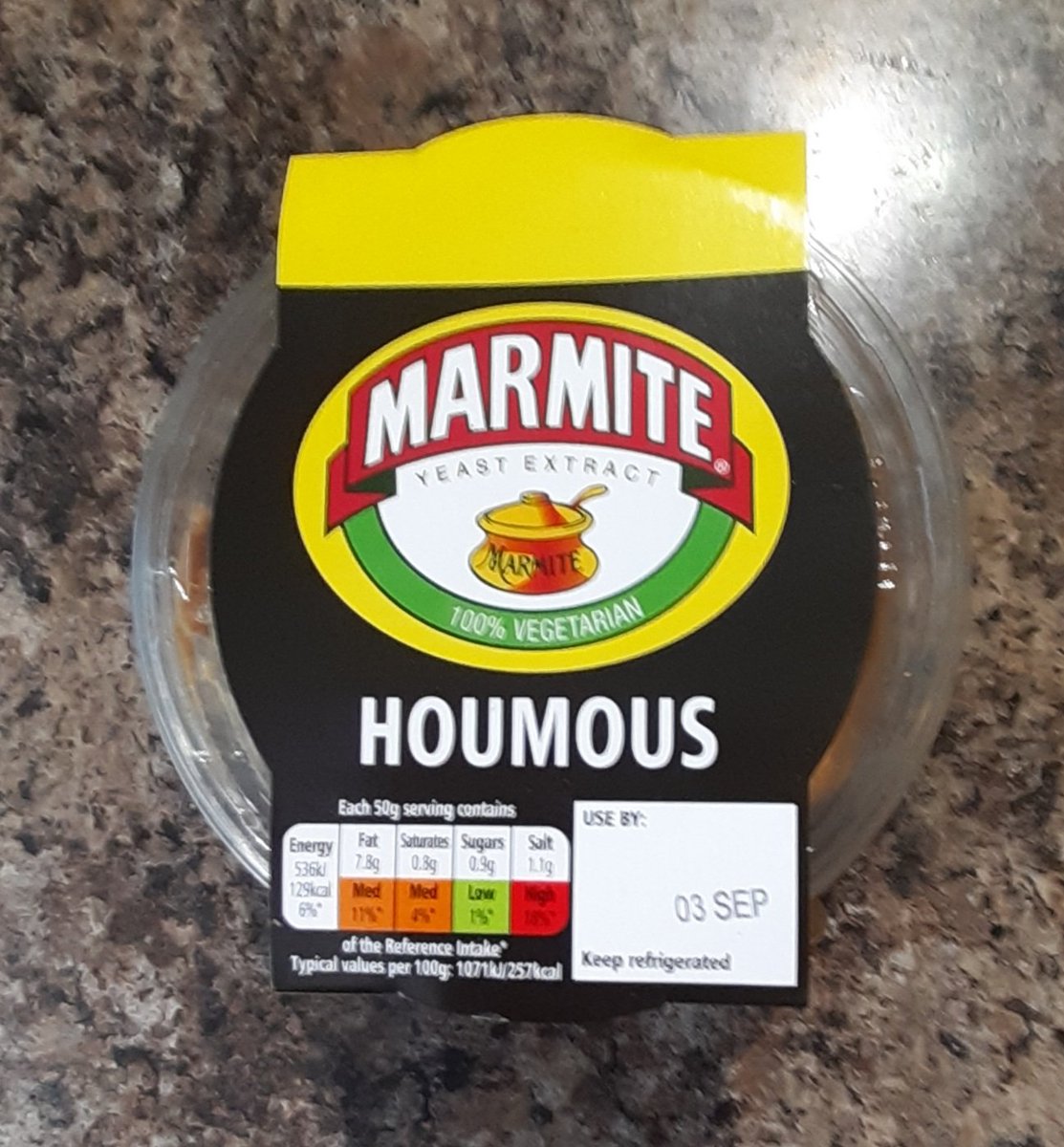 NELincsChaplain's tweet photo. During lockdown, I developed a taste for "Marmite Peanut Butter". I might just have discovered something else that's quite nice....
#Marmite #LikeItOrHateIt @marmite https://t.co/GzNcOIi3VD