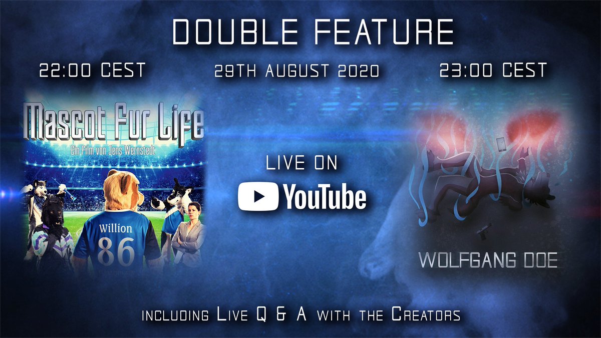 Wolfgang_Doe's tweet photo. This #weekend #WolfgangDoe will finally have its online #Premiere on #youtube! But we won't just show you the pilot episode, but also our 2016 mocumentary #MascotFurLife in its first English online screening ever! Better #SaveTheDate! #Fursuit #Film https://t.co/se3deajh4w
