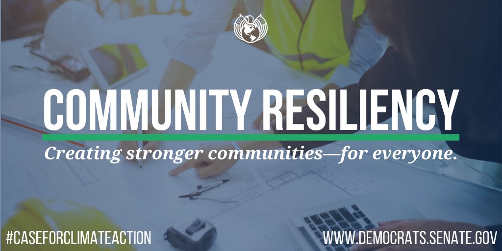 At the local level, we can both reduce emissions & make our communities more resilient.By ensuring that housing, transportation & infrastructure work for all residents, we'll create jobs, reduce the cost of climate disasters & make our communities better places to live.