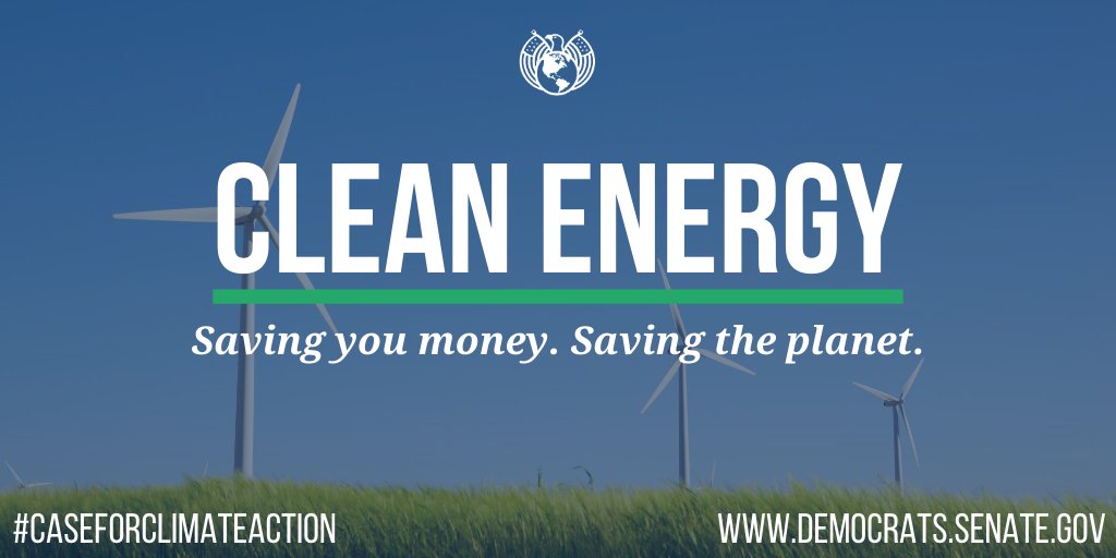 Decarbonizing our electric sector is not only possible — it’s cheaper & healthier.By replacing most fossil fuel power with clean energy, we’ll save Americans money on their utility bills.