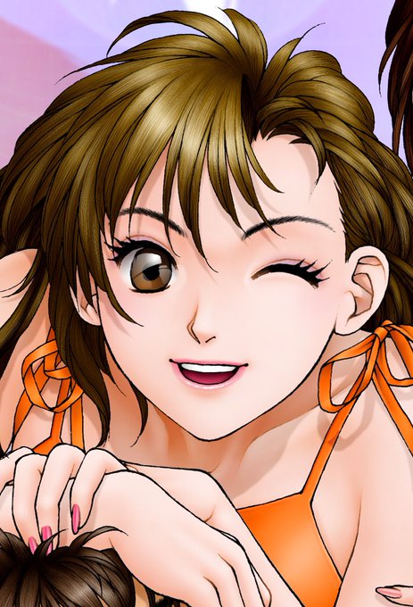 過去絵再掲なんですが…縮小無しの100%サイズのまま一部分をトリミングしてアプしています〜その,20

2枚目だけ眼の描き方が違うのですが、描くと言うより黒眼を別に作っておいて白目にはめ込んでいます_φ(^^;; 