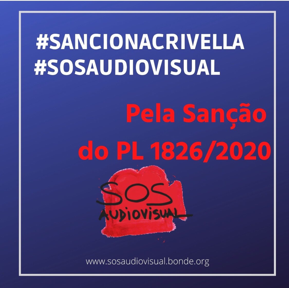 Maracervone's tweet photo. @MCrivella, os técnicos do audiovisual carioca estão em dificuldades. Ajude. Aprove o PL 1826/2020 #SancionaCrivella #SosAudiovisual https://t.co/TtKes8gLjX