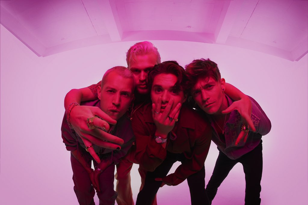 Shazam's tweet image. Tag your friends and tell them to Shazam #MarriedInVegas by @TheVampsband! 💒