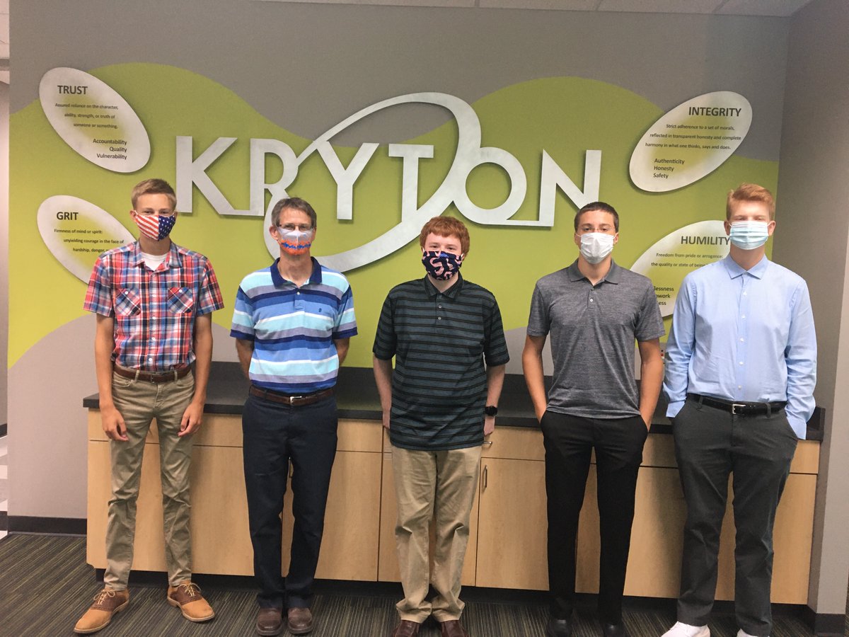 Starting the school year with a new group of CAPS Robotics &amp; Engineering associates. Thanks to <a href="/KrytonMetals/">KRYTON Engineered Metals</a> for providing space as our host site for the first semester.
