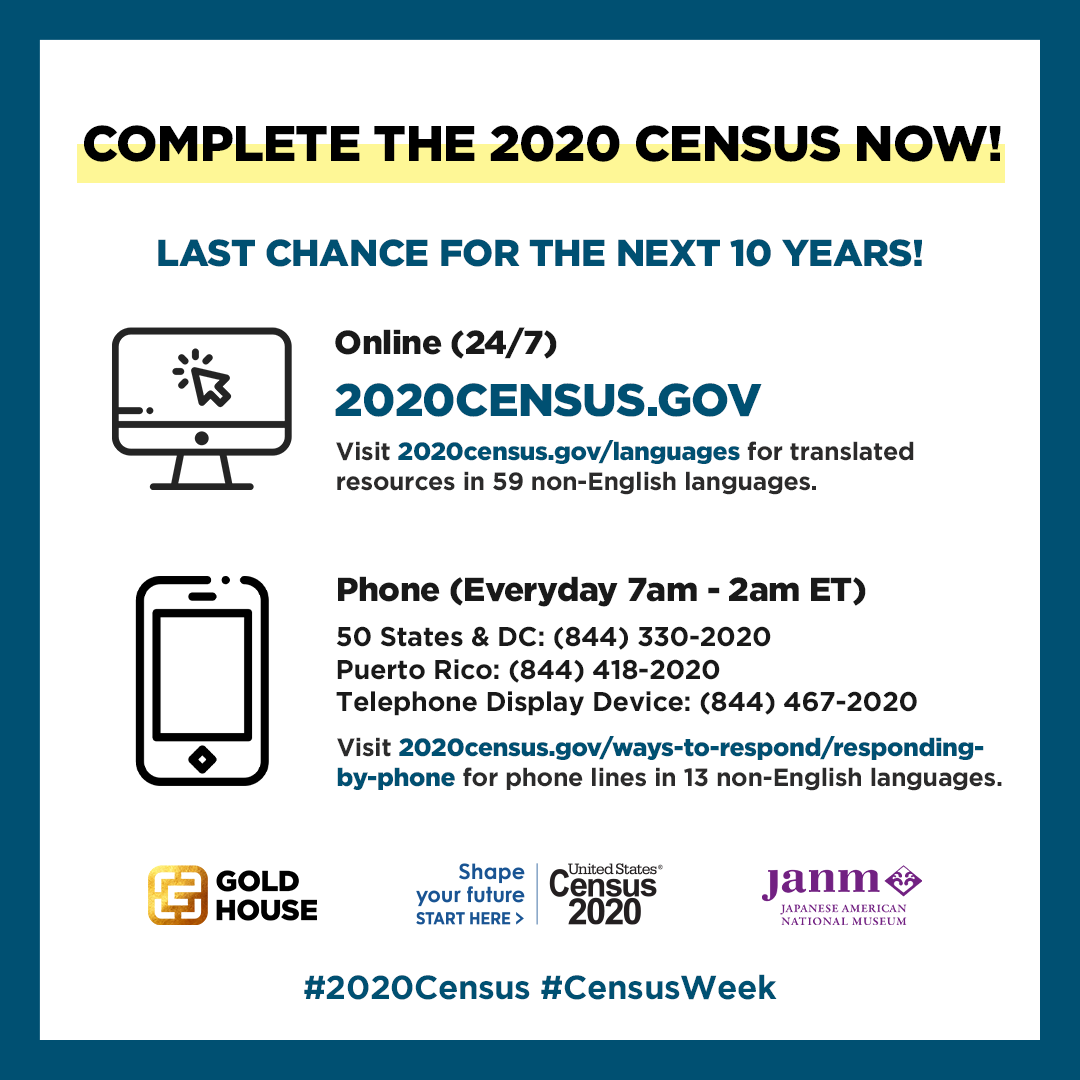 jamuseum's tweet image. The census only comes around every 10 years! Now is the time to get counted and shape the future of your community. #Census2020 #CensusWeek @uscensusbureau
