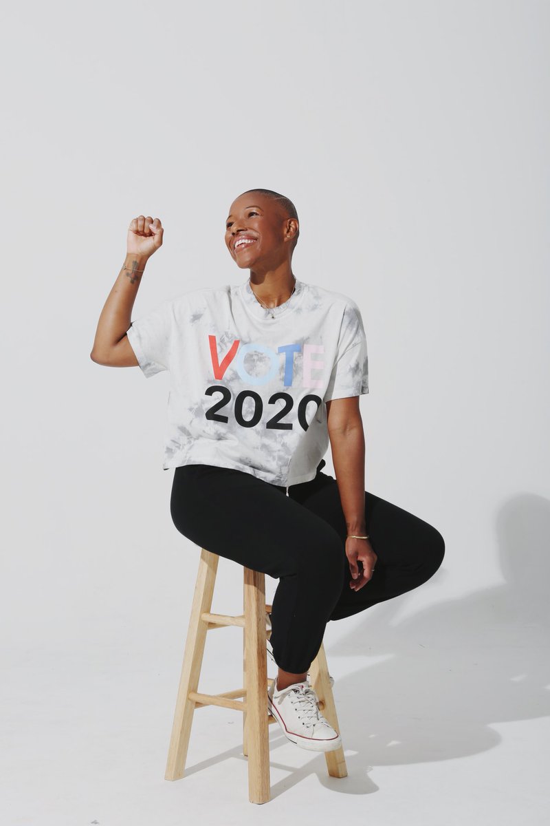ELECTRICANDROSE's tweet photo. Today we celebrate Women’s Equality Day! 100 years ago today, the 19th Amendment was certified. Forever protecting women’s right to vote! Super rad. This September we launch our Vote Tee ❤️ 100% of the proceeds will be donated to @RockTheVote 🇺🇸 #time2live #time2vote #comingsoon https://t.co/r1xoFM4yeH