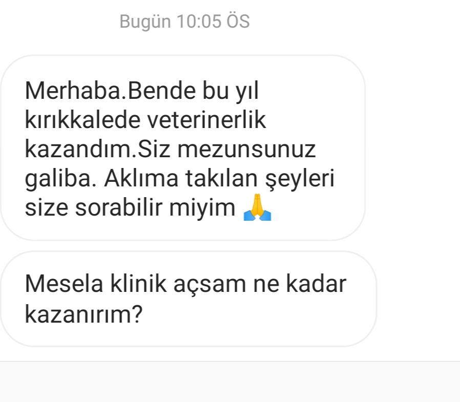 Dahiliyeyi geç, hepsini konuşuruz balım