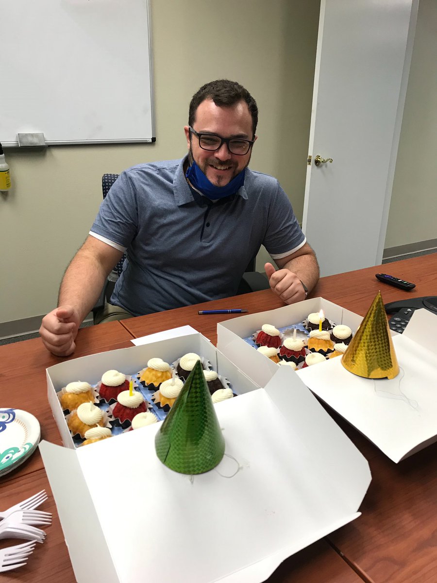 FudgeInsurance's tweet image. Happy Birthday to our newest team member, Alex! 🥳