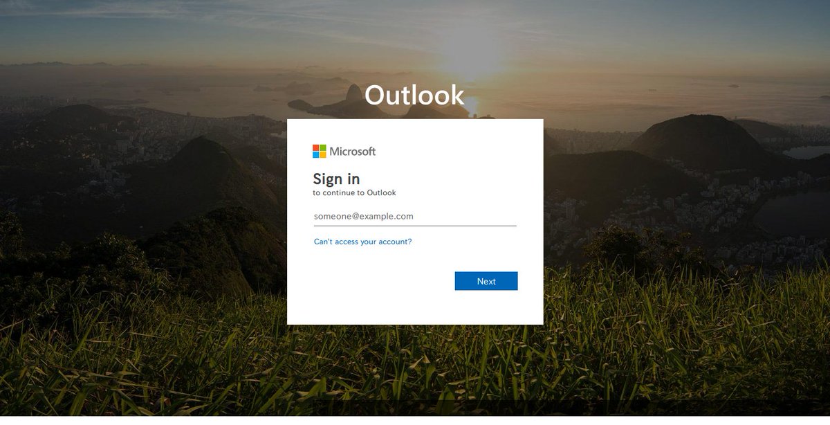 Outlook phishing page hosted by Microsoft: https://sharepointmxrecordpos1.z13.web.core\\.windows.net/And even "sharepoint" is in the subdomain...Clear example of how much MS dgaf about not only "random" phishing pages they host, but even ones likes this...cc  @SwiftOnSecurity