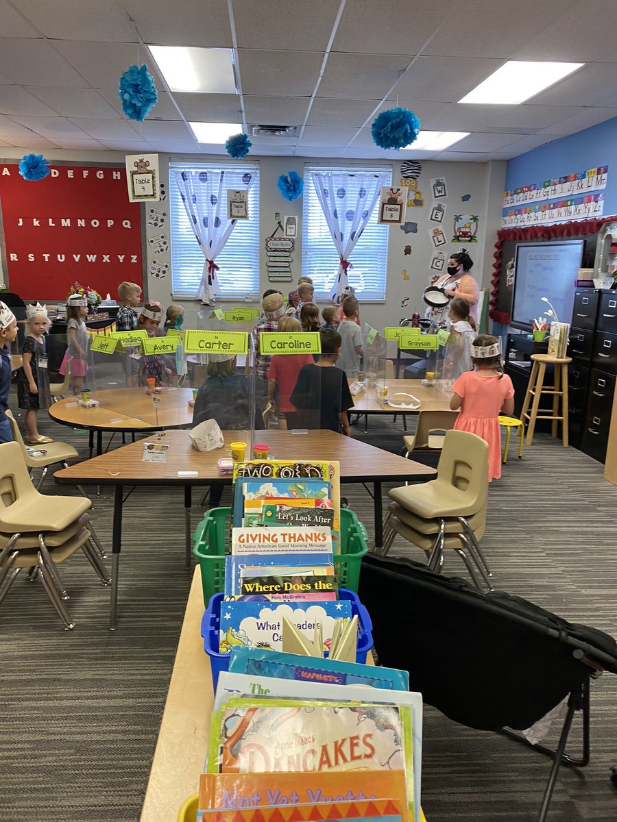 Ms.May is rocking Music in the classroom#weareaphe #Rockwall1stDayReady #rockwallisdmusic