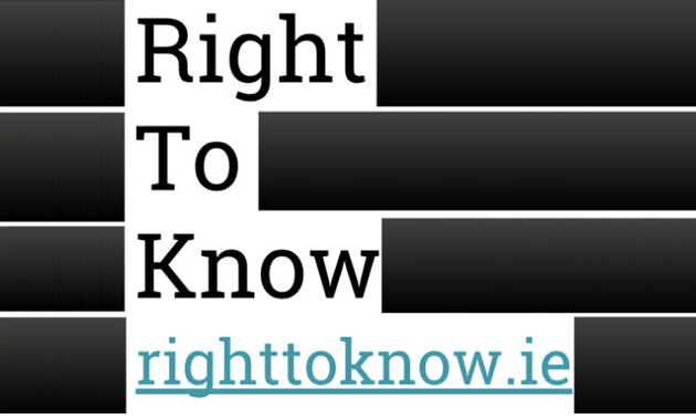 Case is being taken by Right to Know in the public interest. For more on what we do and how to support our work, visit  http://www.righttoknow.ie 