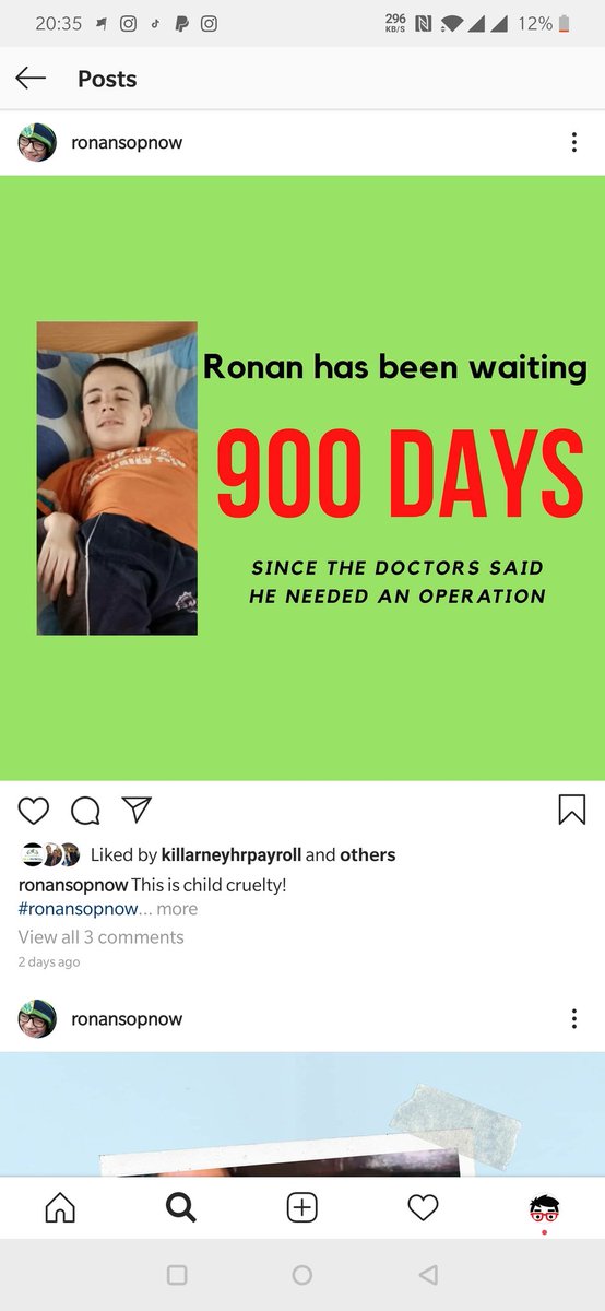 Please @DonnellyStephen , can you have a look at this 🙏.. our neighbour <a href="/OpRonans/">Ronans Op Now</a>  is waiting 900 DAYS  for an operation. He is in constant agony 😭. It is so frustrating 😡😤 #RonansOpNow