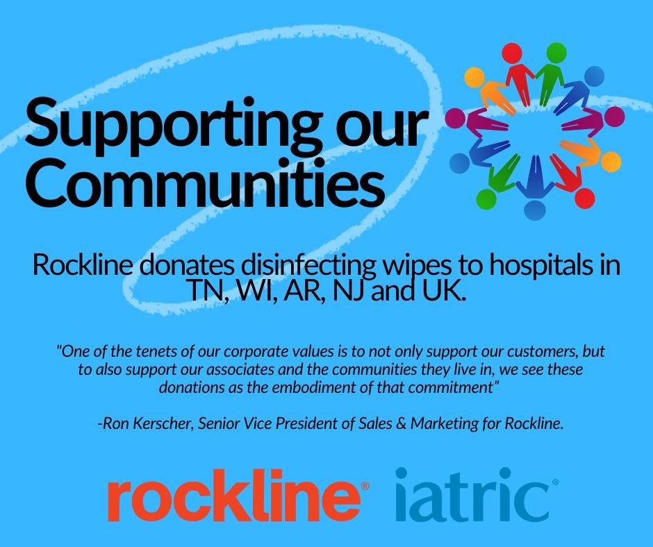 Rockline/Iatric is proud to support the communities where we live and work. #peoplewhomakeitright