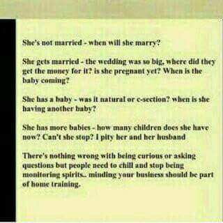 Obask1's tweet image. Please tell them oo as people needs to chill and stop being monitoring spirits.

Minding your business should be part of home training oo😉🤔🤔.

#JUSTONELIFE #JUDGENOONE on#LIFE perception of reasoning, reality &amp;amp; experience

#BEKIND #BEHUMBLE #BENICE #BEWISE #BE_INSPIRED #BEYOU