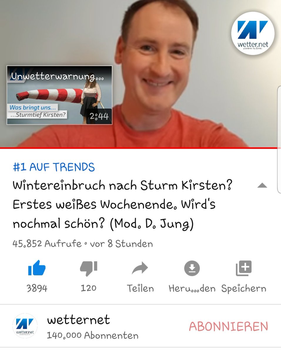 Platz 1 in den <a href="/YouTube/">YouTube</a> Trends! (Stand: 21.42 Uhr)
Wir freuen uns! 🎊🎊🎊
youtu.be/-5TvBkj-MFM
