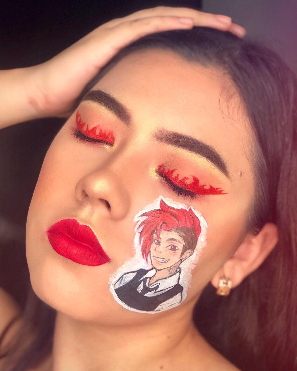 DeniBelieber's tweet photo. Y bueno después de tanto tiempo y esfuerzo terminé mis maquillajes de personajes favoritos de Spain rp, abro hilo que no caben todos ❣️@ithzRaptor @DonReborn2 @MomonKun_ @Perxitaa @auronplay @SdeSergi0 #spainrp #spainrpfanart #volkov #gustaboyhoracio https://t.co/7o6aKmqi1k