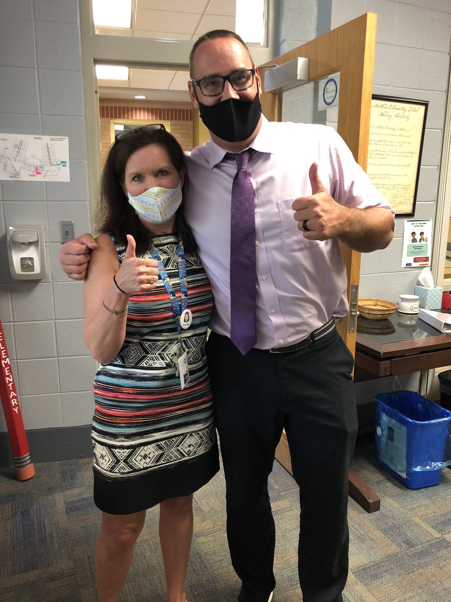 Today was my principal’s first “first day of school” at Northside.This man gets it. He got in his car and drove to a K student’s house to help grandma log on to class. Then he delivered tech supplies to another family. <a href="/Shundley24/">Scott Lucas Hundley</a> It’s going to be a great year. I just know it. 🐎