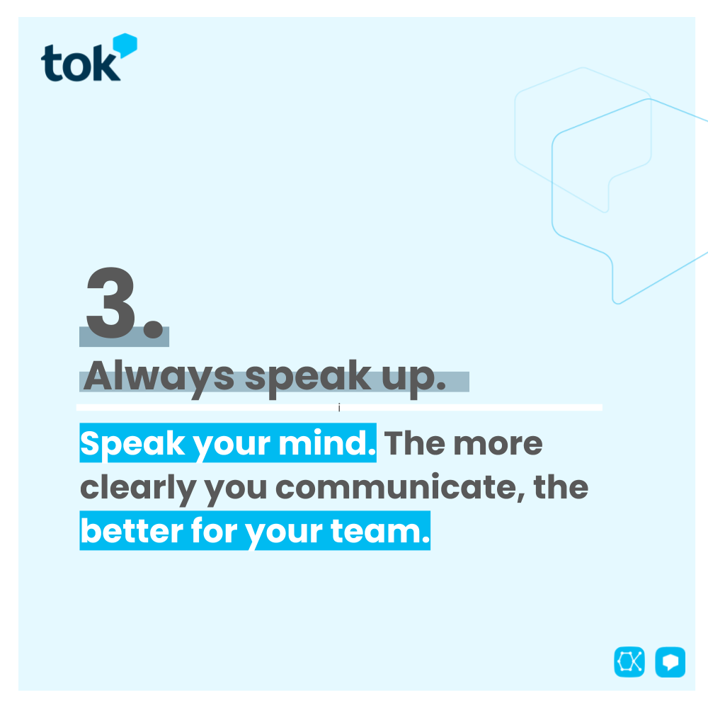 OktanaCorp's tweet photo. We all want it! ๐
Work environment is crucial so check these four musts from the Tok team and boost your workplace ๐ช .
โฌ๏ธ Try Tok here: https://t.co/4KwXZirp1S ๐ป
-
#SalesforcePartner #TokLearn #SalesforceDeveloper #TokExperience #DeveloperLife #TokForTalks #SoftwareCompany https://t.co/bUwJbEJNd2