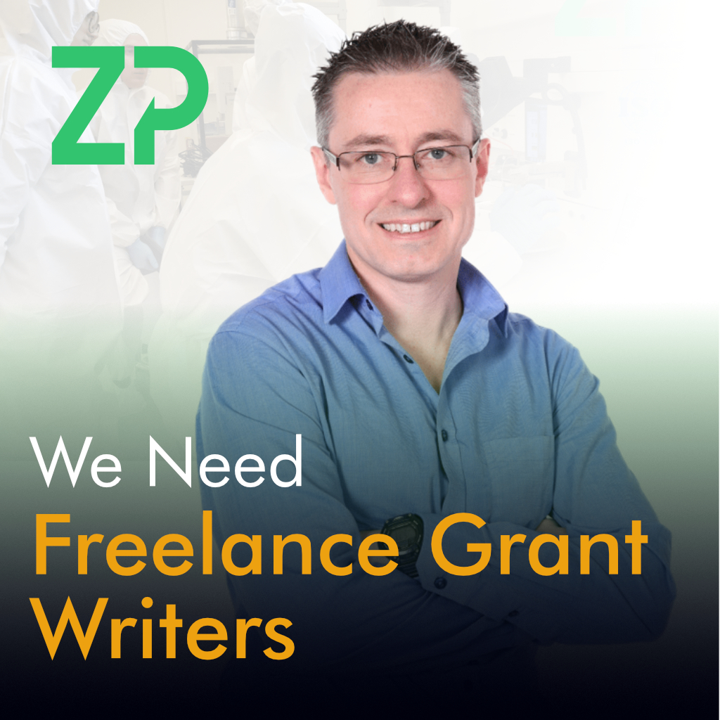 We are looking for freelance grant writers

ZP Ltd is the UK’s leading independent contract developer and manufacturer of biosensors and IVDs, and we are delighted that we have been successful in receiving UK grants;

Read More
lnkd.in/gW2Hvsm