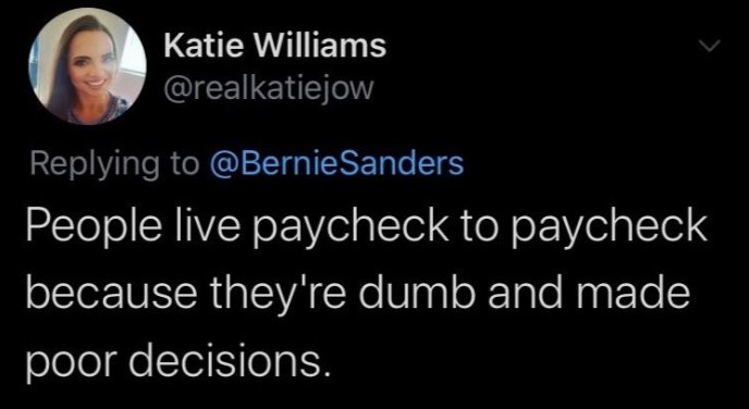 The  #LasVegas unemployment rate jumped from 3.9% to a high of 18% due to  #COVID19. Many Nevada families are struggling. But CCSD Trustee candidate  @realkatiejow blames the victims.We need trustees who have empathy and will use it to improve public schools, not point fingers.