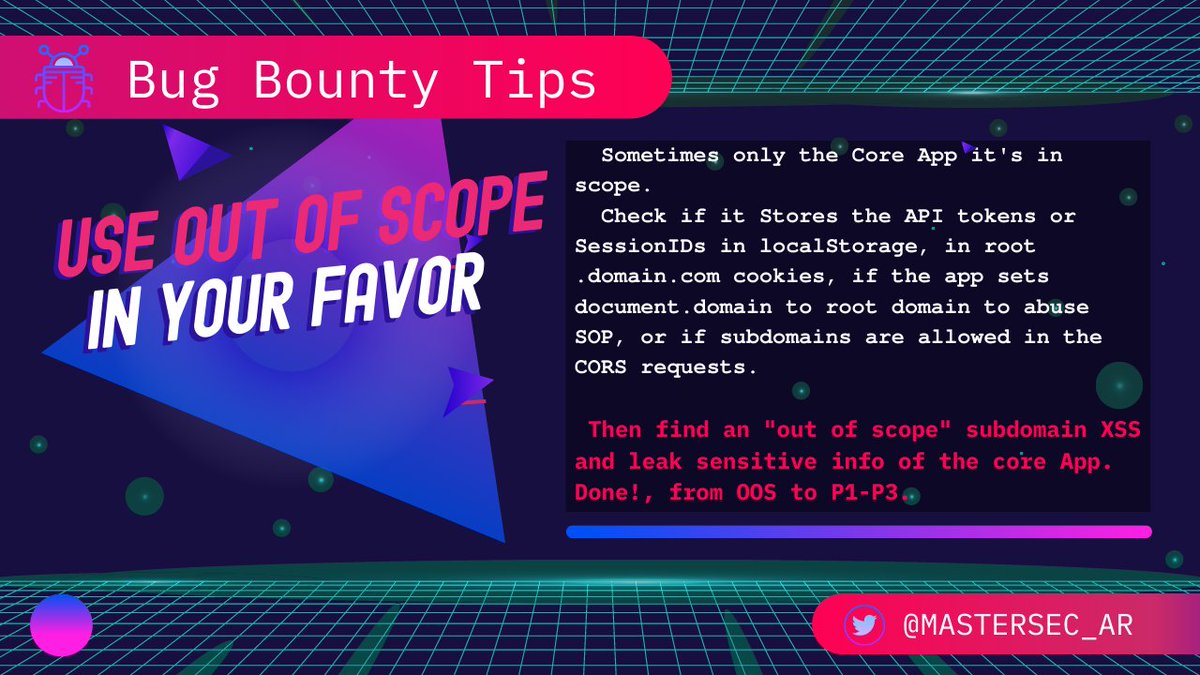 Thank you for the 3k followers!, sorry after those big bounties I took a little break!, Now coming back with more tips, very simple one but many new hunters didn't know. #bugbountytips #bugbounty