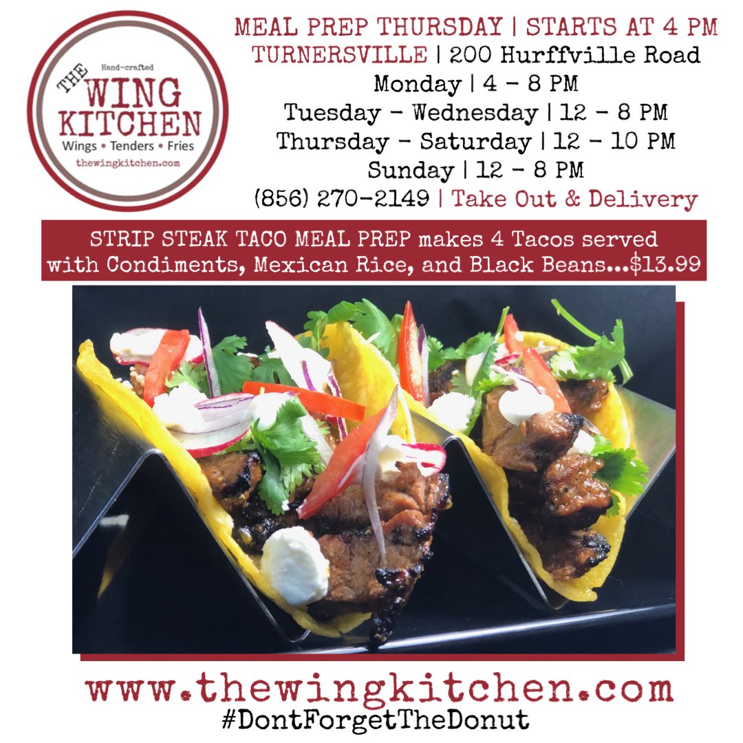 The Wing Kitchen on Twitter "We’re bringing back our MealPrep Special