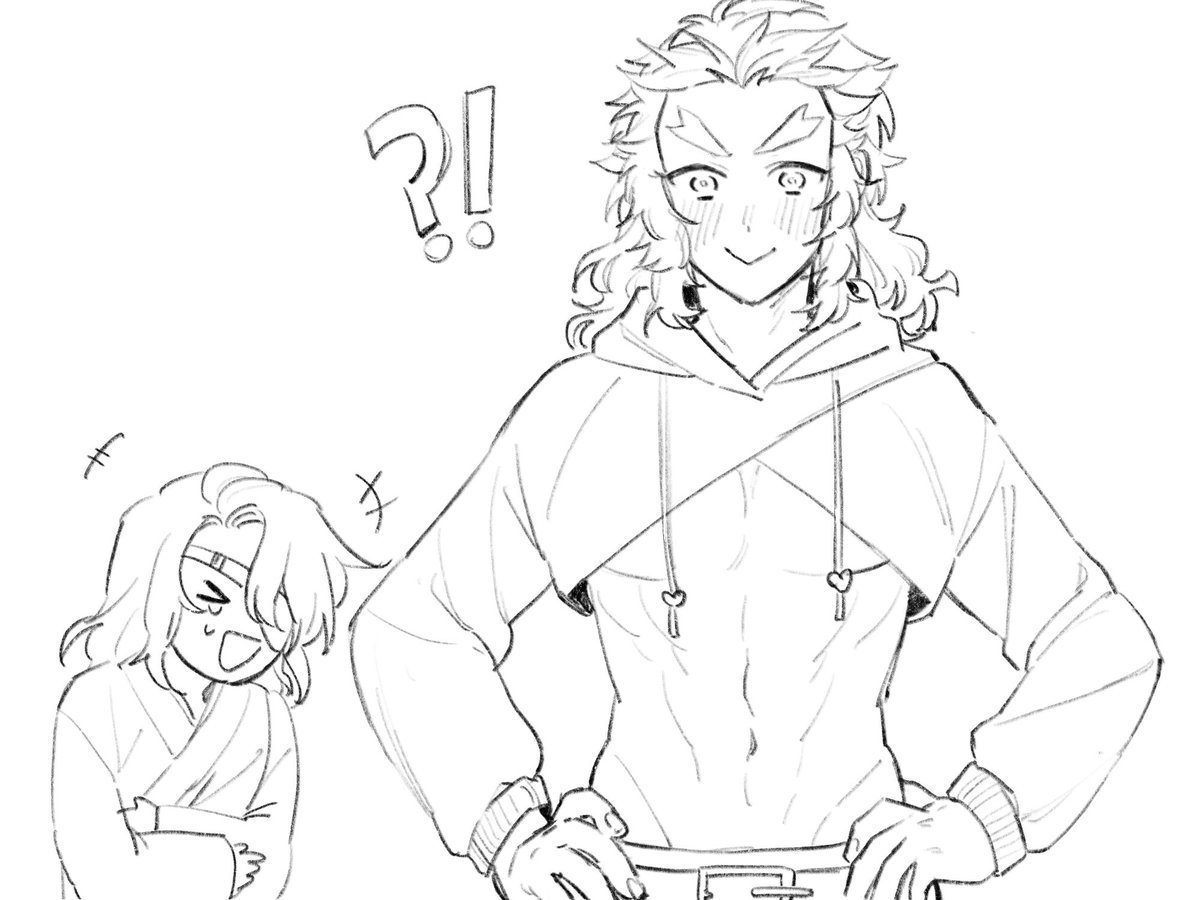 rengoku: uzui, did you know it didn't come with the undershirt?

uzui: ... 