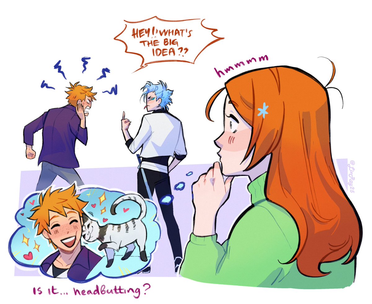 EVERY cat feauture will be slapped on grimmjow because I have no shame
#bleach #grimmichi 