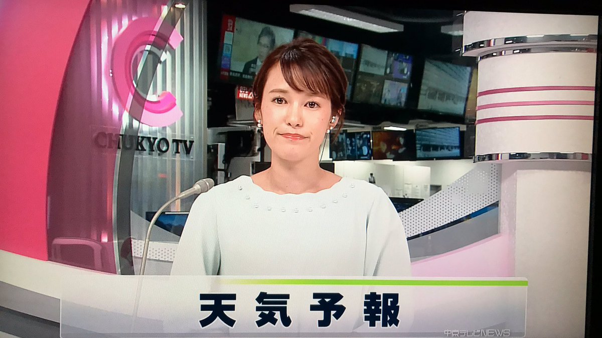 望月 アナ 中京 テレビ