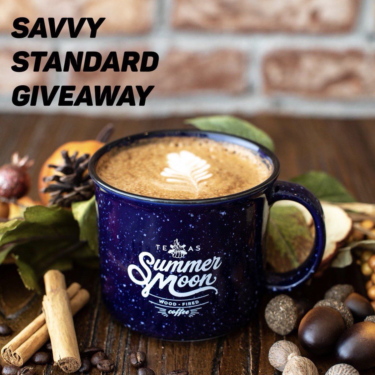 We are giving away a $25 gift card to <a href="/SummermoonCB/">Summermoon Coffee</a> to celebrate the launch of the Autumn Moon Latte!!

Enter Here: instagram.com/p/CEXheBdjGLB/…

#SavvyStandardGiveaway