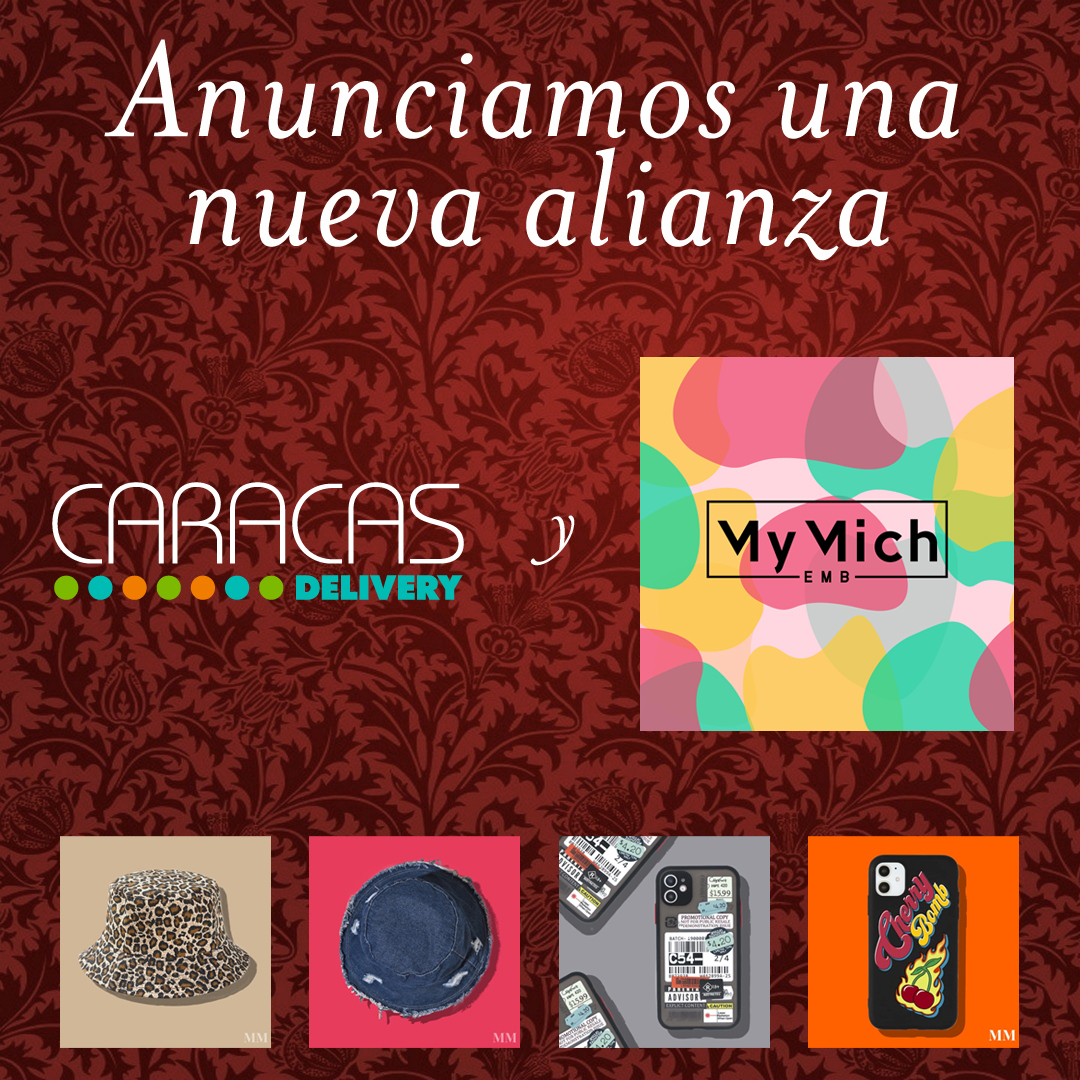 CcsDeliv's tweet photo. Nos complace anunciarles la nueva alianza entre @ccsdeliv y @mymichv

#deliverycaracas #buckethat #coveriphone #deliverymiranda #ccsdeliv #entregasadomicilio #entregas #entregaspersonales #entregasegura #phonecases #iphonecases #entregasrapidas #entregasatiempo #delivery https://t.co/36fGzpyfb2