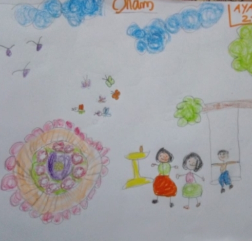 Happy Onam Drawing Art Onam, HD wallpaper | Peakpx