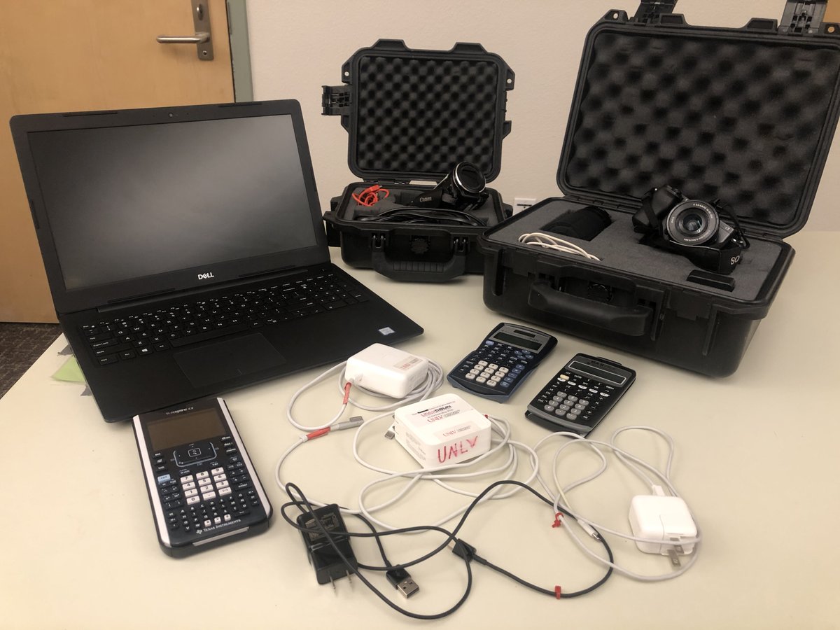 unlvlibraries's tweet photo. Our Technology &amp; Laptop User Agreement is now online. Students can fill it out and make a reservation for laptops, cameras, chargers, calculators, and other equipment before coming to Lied Library. Check the link for details!
https://t.co/U58WFIWXvg #unlv https://t.co/dFRC4ZzWBo