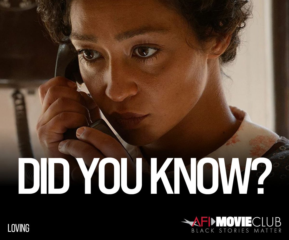 AmericanFilm's tweet photo. Ruth Negga was nominated for a Best Actress #AcademyAward for her portrayal of the quiet but resolute Mildred Loving. #AFIMovieClub https://t.co/nIgykhst7g