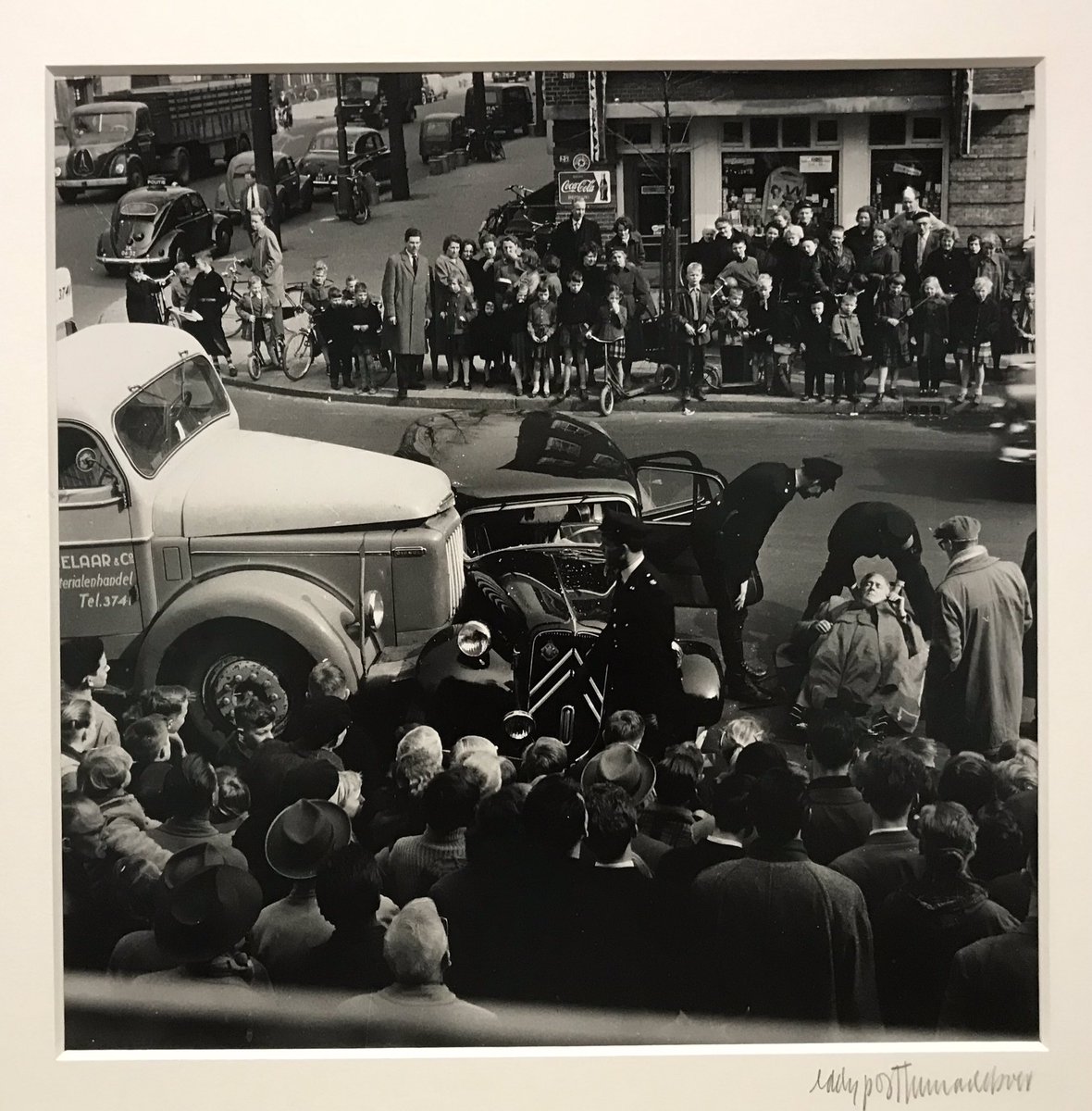 Melding verkeersongeval Marathonweg Amsterdam