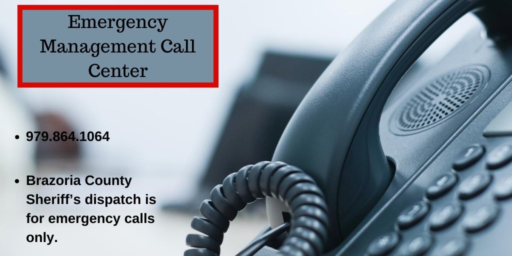 BrazoriaCounty's tweet photo. The Emergency Management Call Center is now available. Call the number if you have questions about storm related issues or concerns. #Emergency #Laura #HurricaneSeason #BeSafeBC #CallCenter https://t.co/wI3zj934IO